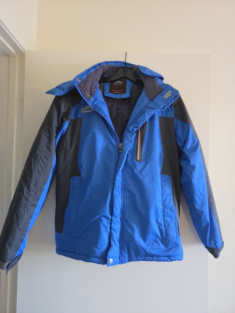 Outdoor Gear Blue and Gray Waterproof Jacket
